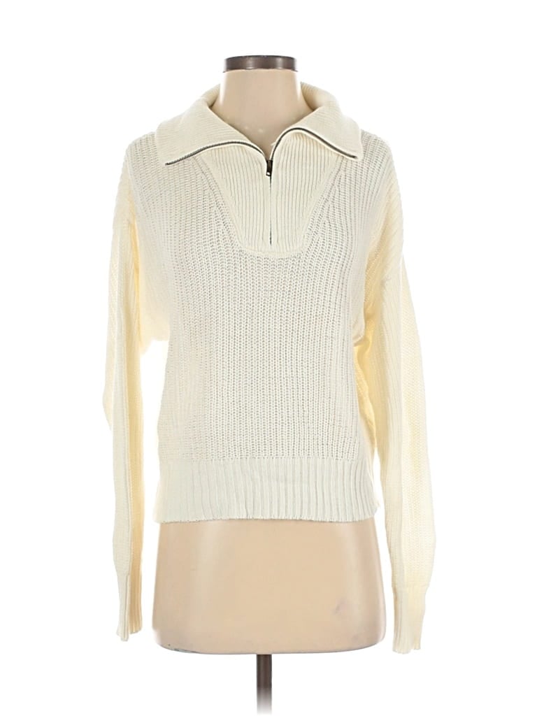 Pre-owned Rsq Pullover Sweater In White