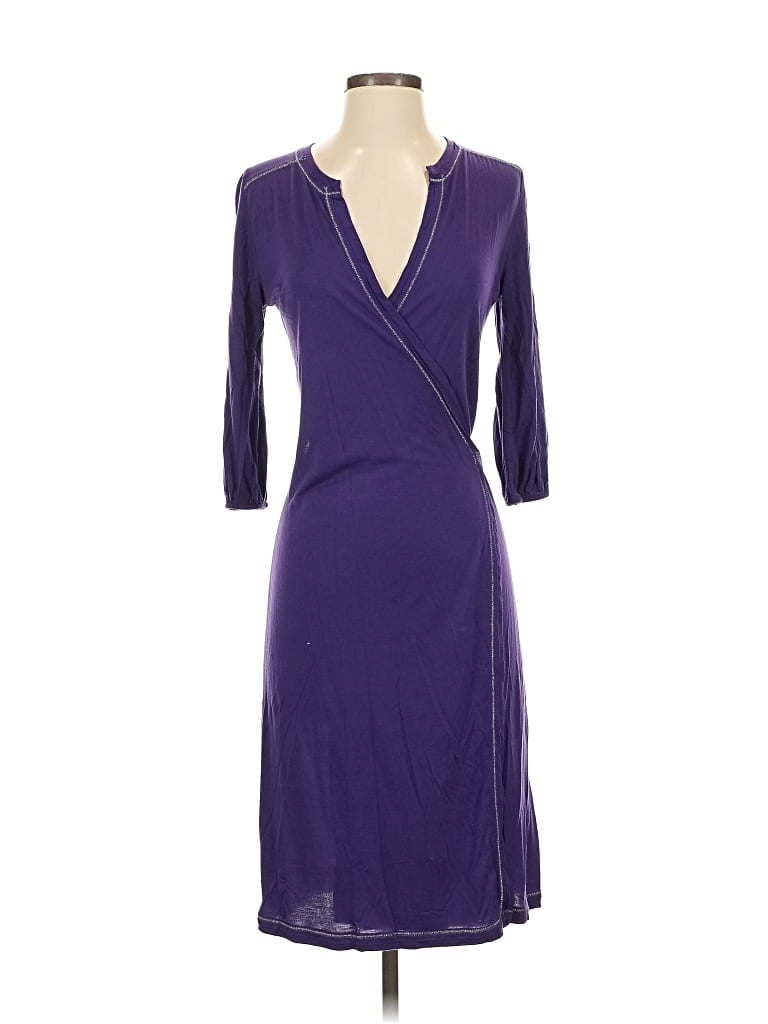 Pre-owned Calypso St Barth Cardigan Sweater In Purple