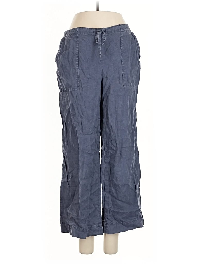 Pre-owned Everlane Linen Pants In Blue