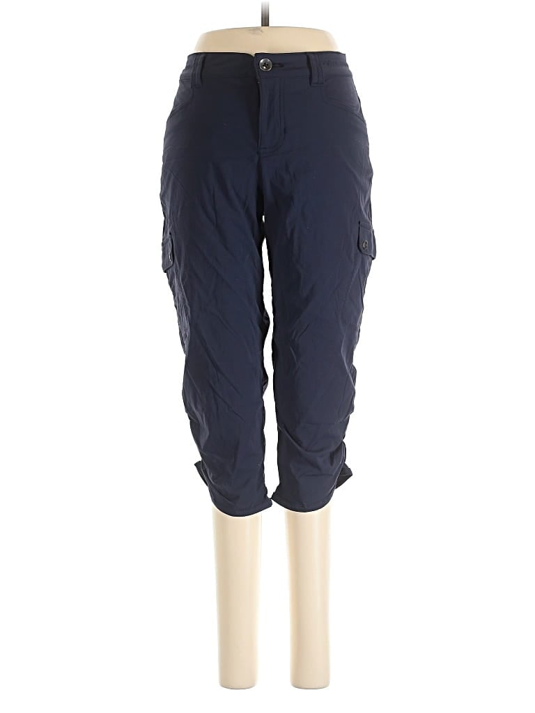 Pre-owned Eddie Bauer Casual Pants In Blue