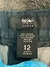 Mossimo 100% Polyester Solid Green Khaki Shorts Size 12 - photo 3