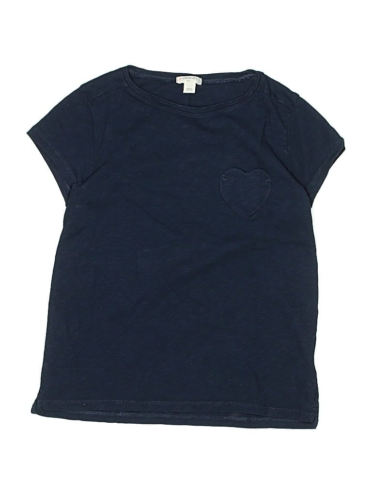 Pre-owned Crewcuts Kids' Short Sleeve T-shirt In Blue