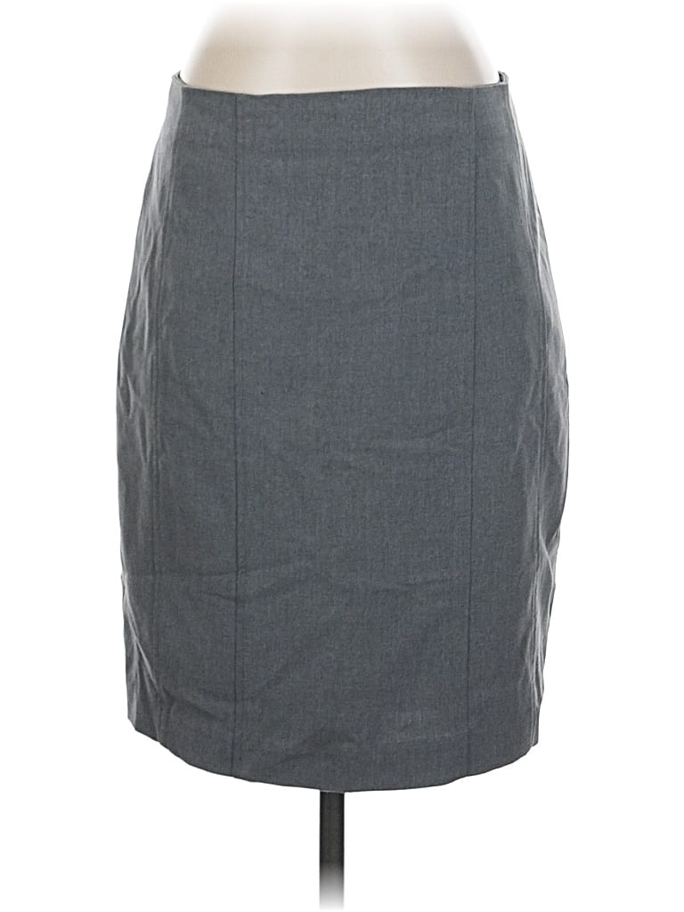Pre-owned Express Casual Skirt In Gray