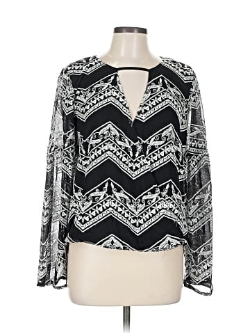 En Creme Long Sleeve Blouse (view 1)