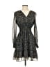 Max Studio 100% Polyester Paisley Blue Cocktail Dress Size XS - photo 1