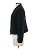 August Silk Black Cardigan Size M - photo 5