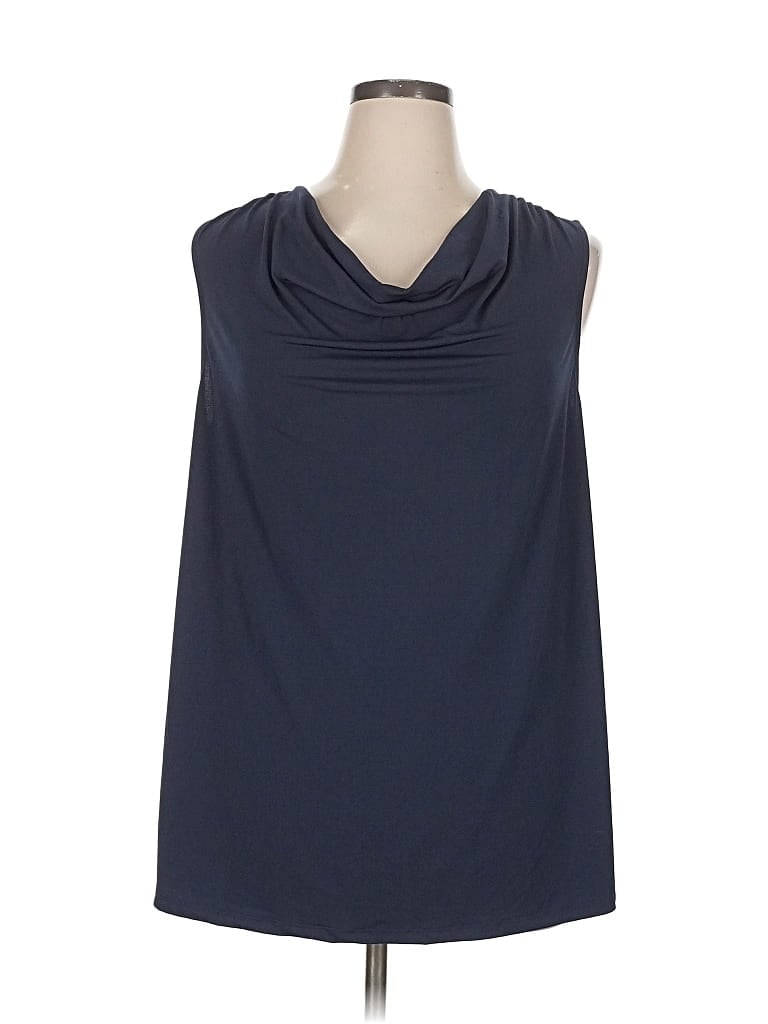 Pre-owned Cato Sleeveless Blouse In Blue