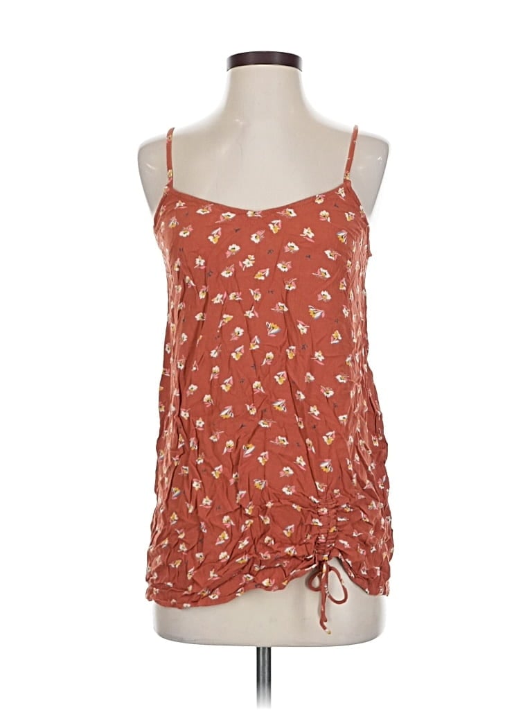 Click to view more detailed imagery on our partner's website Pre-owned Billabong Tank Top Red Strapless Neckline Tops