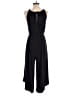 HD in Paris Solid Black Blue Jumpsuit Size XS - photo 2