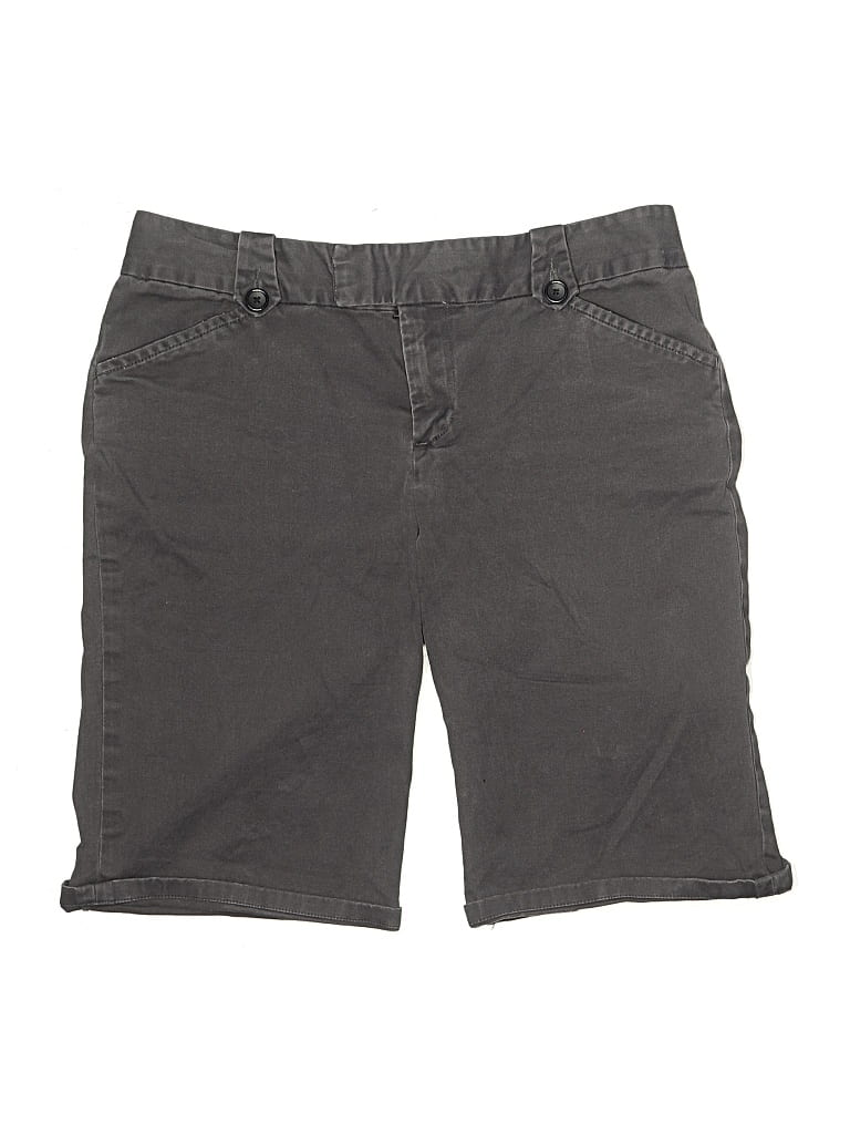 Pre-owned Banana Republic Factory Store Khaki Shorts In Gray