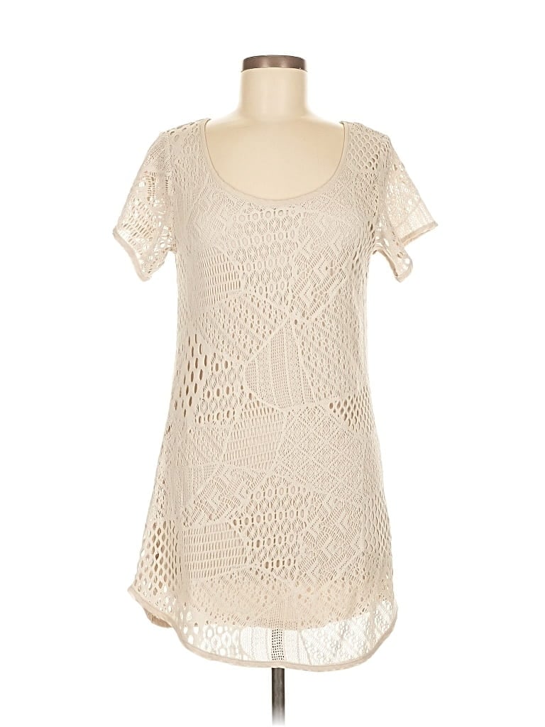 Pre-owned Ecote Casual Dress In White