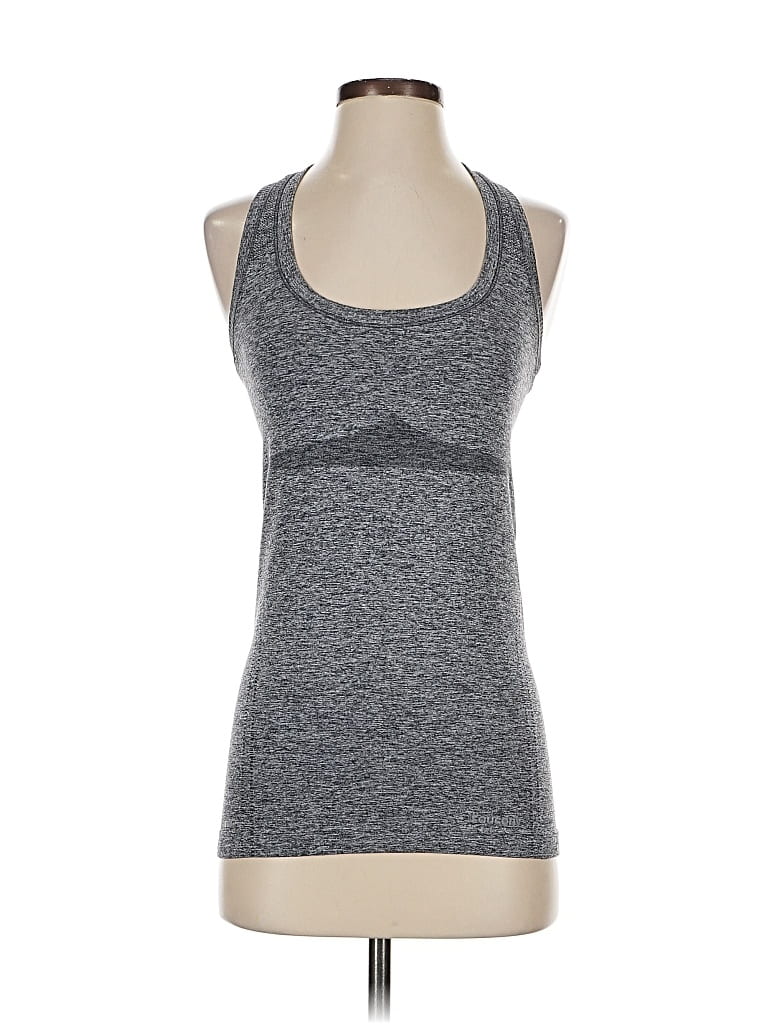 Click to view more detailed imagery on our partner's website Pre-owned Saucony Active Tank Top In Gray