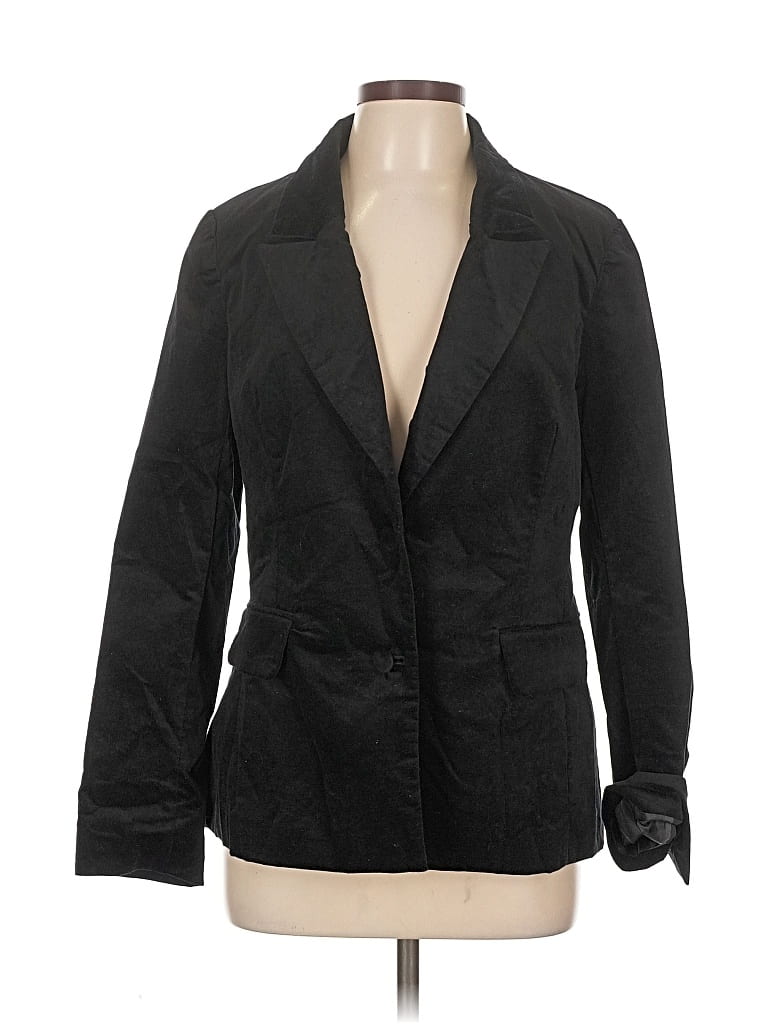 Pre-owned Lulus Blazer Jacket In Black