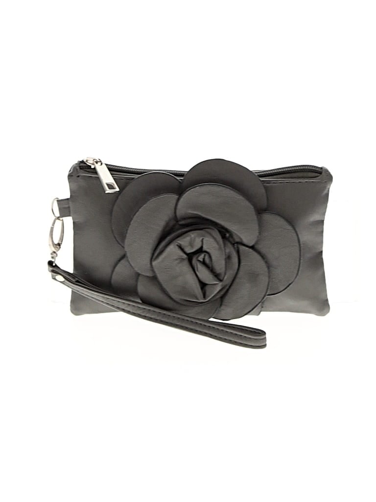 Pre-owned Unbranded Wristlet In Gray