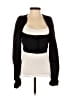 Danielle Guizio Black Long Sleeve Top Size S - photo 1