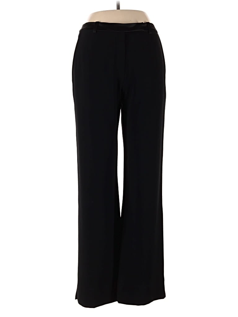 Pre-owned St. John By Marie Gray Wool Pants In Black