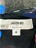 Jason Wu 100% Polyester Floral Black Blue Casual Dress Size 6 - photo 6