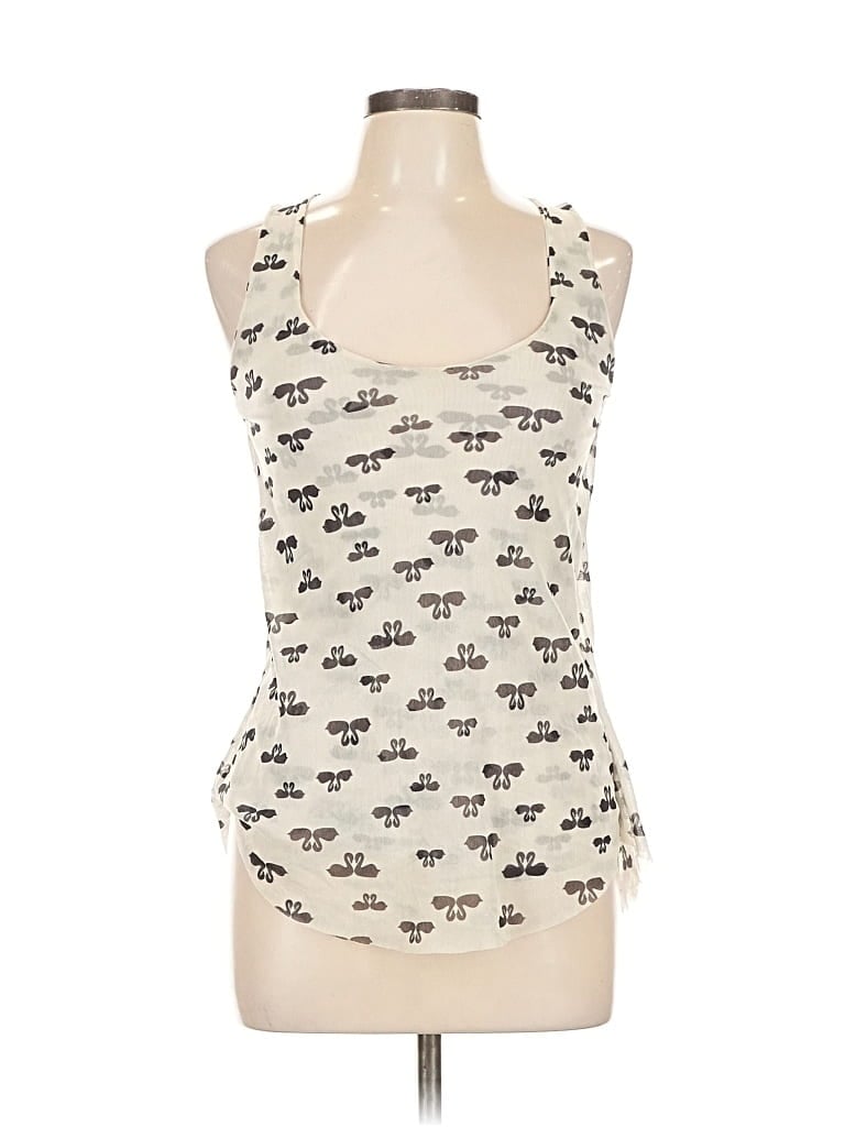 Pre-owned Sweet Pea By Stacy Frati Sleeveless Blouse In White