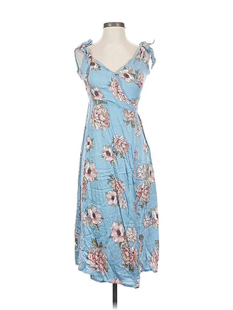 Click to view more detailed imagery on our partner's website Pre-owned Minkpink Casual Dress In Blue