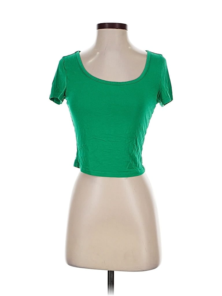 Pre-owned Assorted Brands Short Sleeve T-shirt In Green