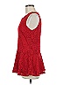 Ellen Tracy Red Sleeveless Top Size M - photo 5