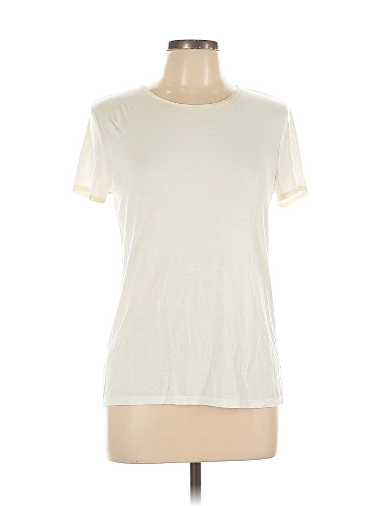 Click to view more detailed imagery on our partner's website Pre-owned Ann Taylor Short Sleeve T-shirt In White