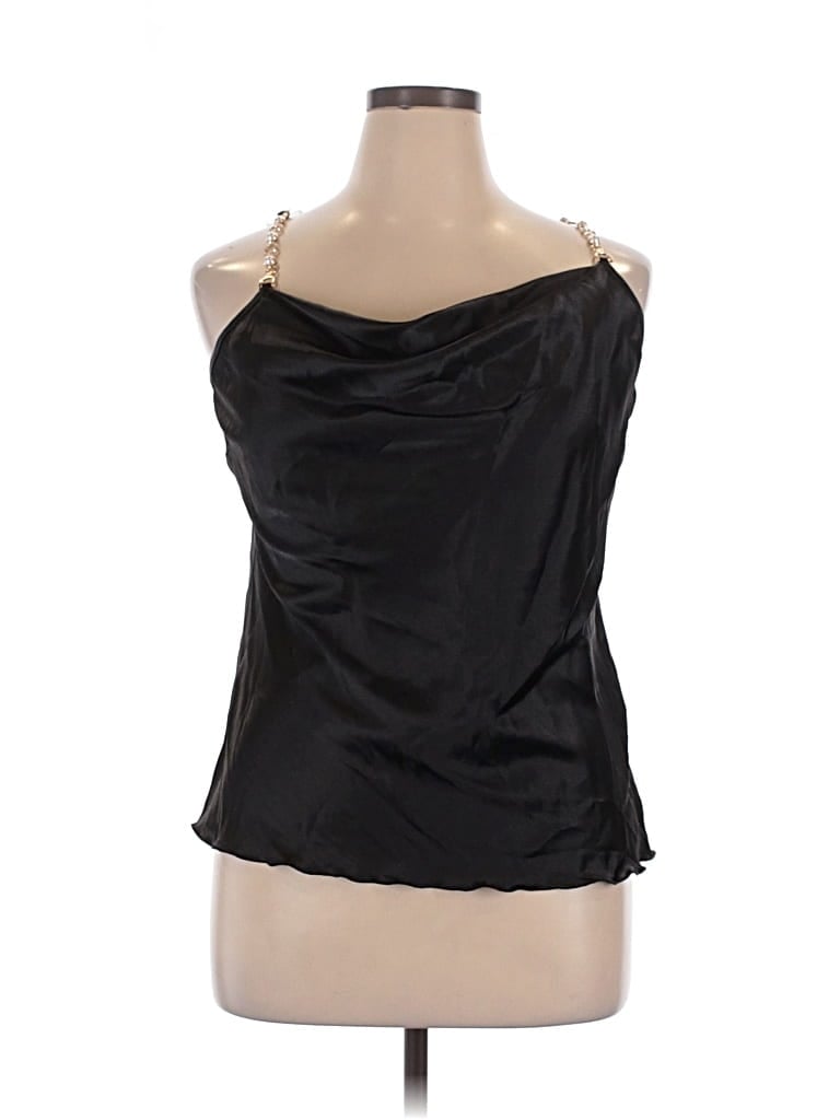 Click to view more detailed imagery on our partner's website Pre-owned Nicole Miller Sleeveless Blouse In Black