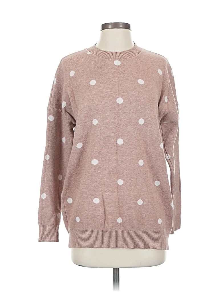 Pre-owned Dreamers By Debut Pullover Sweater In Brown