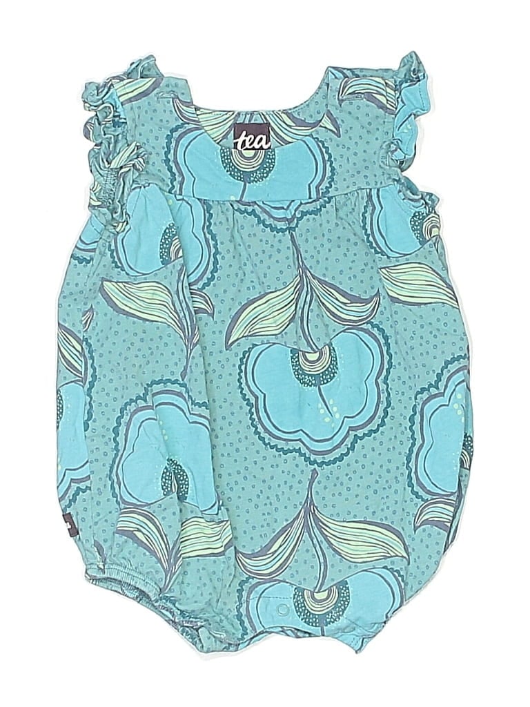 Click to view more detailed imagery on our partner's website Pre-owned Tea Babies' Short Sleeve Onesie In Blue
