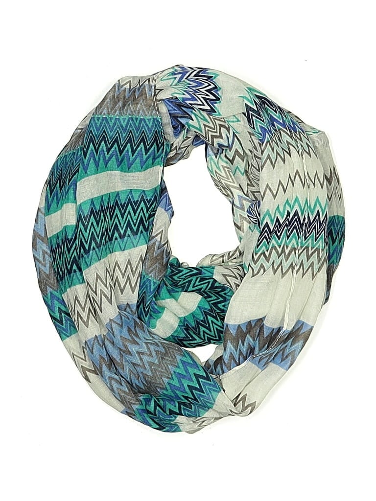 Pre-owned Unbranded Scarf In Blue