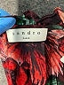 Sandro Red Long Sleeve Blouse Size Sm (1) - photo 6