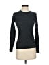 Forte 100% Cashmere Gray Black Cashmere Pullover Sweater Size XS - photo 1