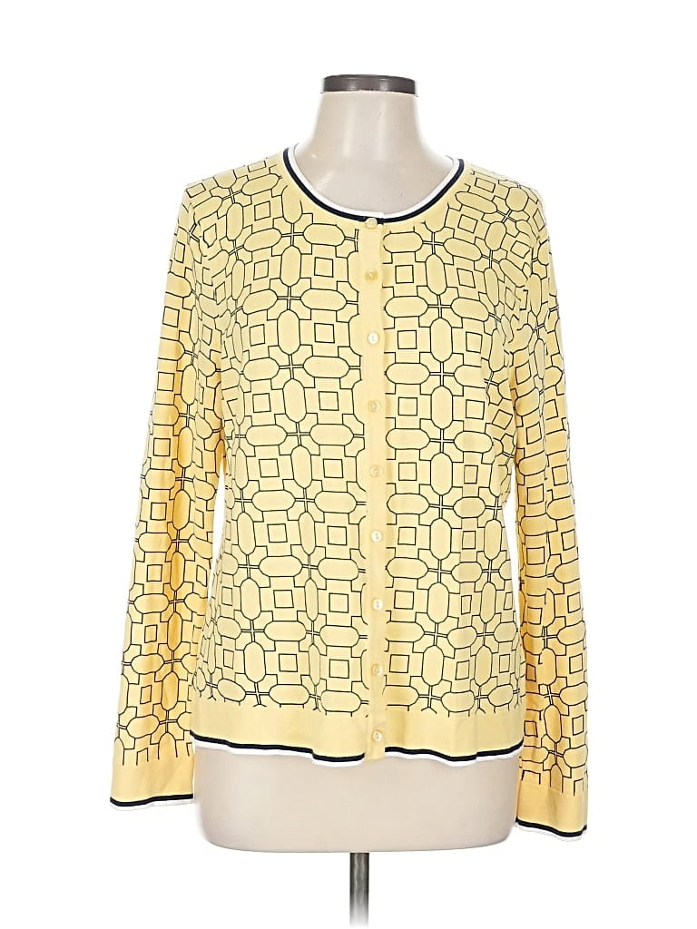 Click to view more detailed imagery on our partner's website Pre-owned Charter Club Cardigan Sweater In Yellow
