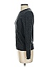 Forte 100% Cashmere Gray Black Cashmere Pullover Sweater Size XS - photo 5