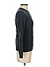 Forte 100% Cashmere Gray Black Cashmere Pullover Sweater Size XS - photo 4
