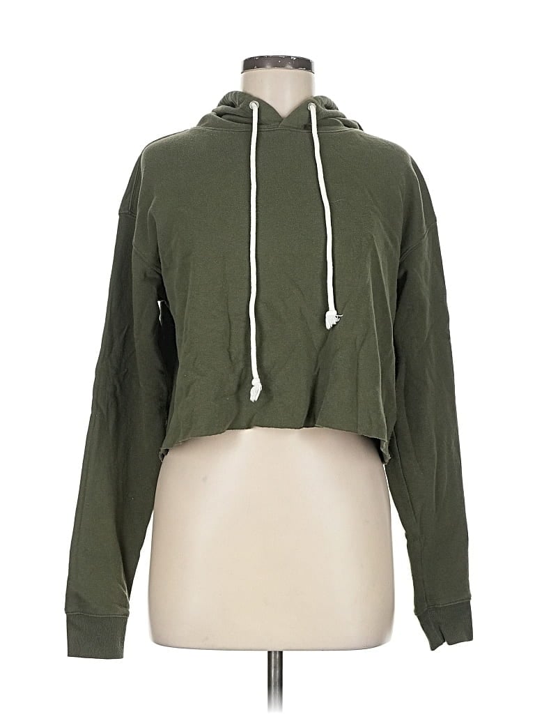 Pre-owned Wild Fable Sweatshirt In Green