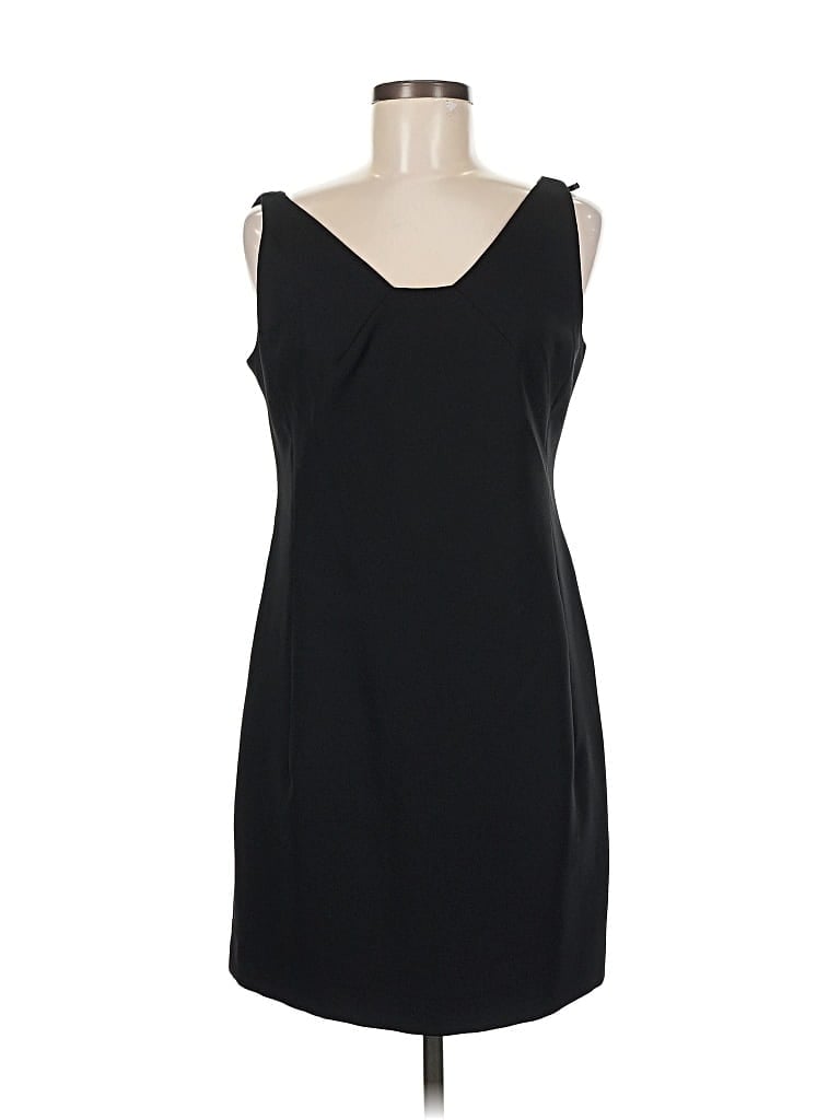 Pre-owned Liz Claiborne Casual Dress In Black
