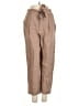 Mango Solid Brown Khakis Size 4 - photo 1