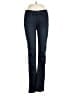 Paige Chevron-herringbone Blue Jeans Size 27 waist - photo 1