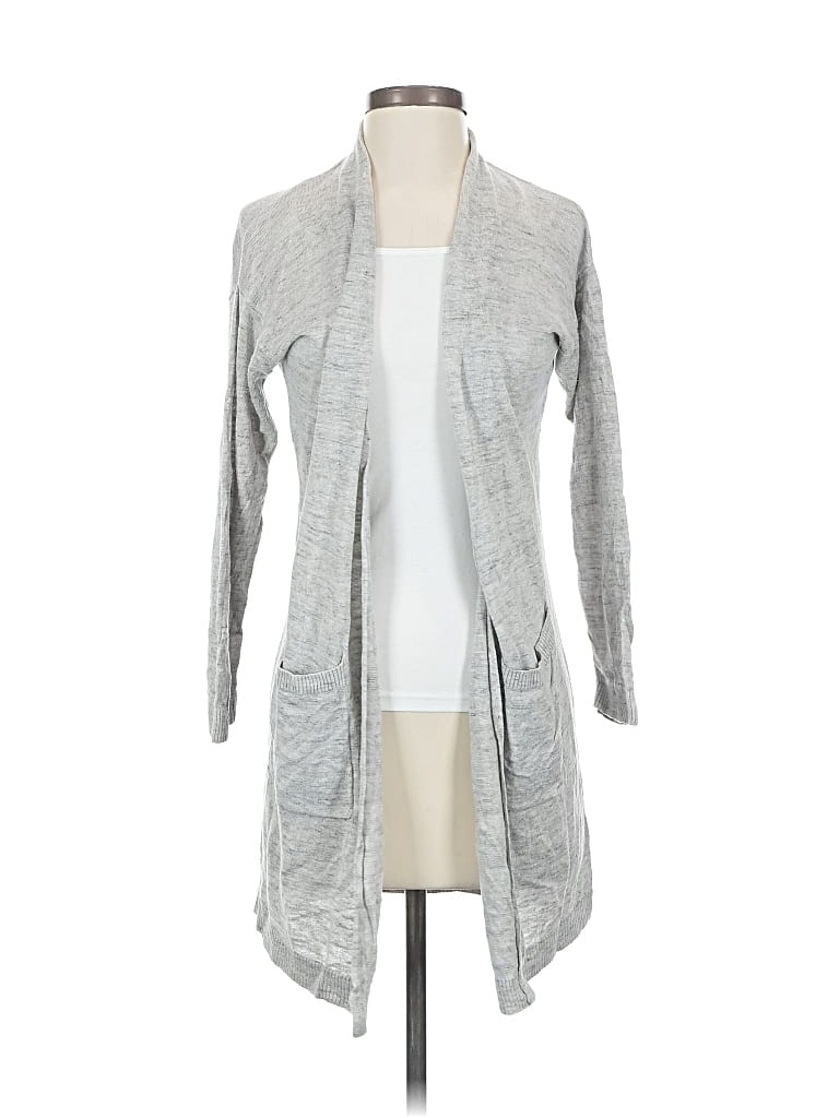 Pre-owned Uniqlo Cardigan Sweater In Gray