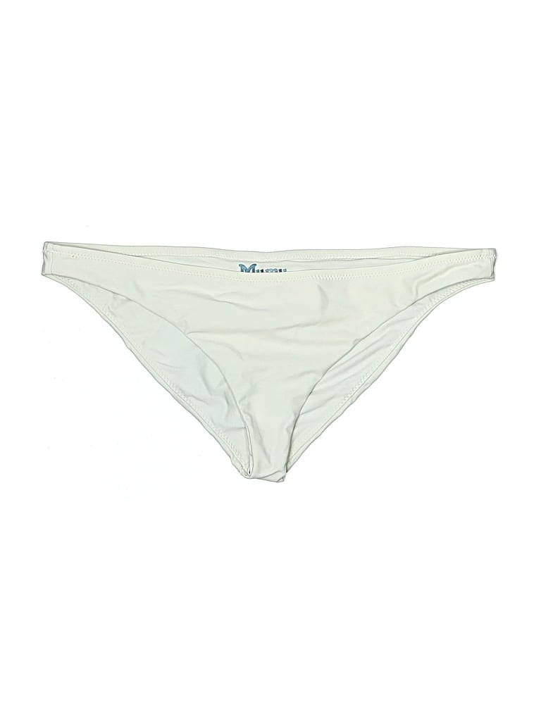 Pre-owned Show Me Your Mumu Swimsuit Bottoms In White