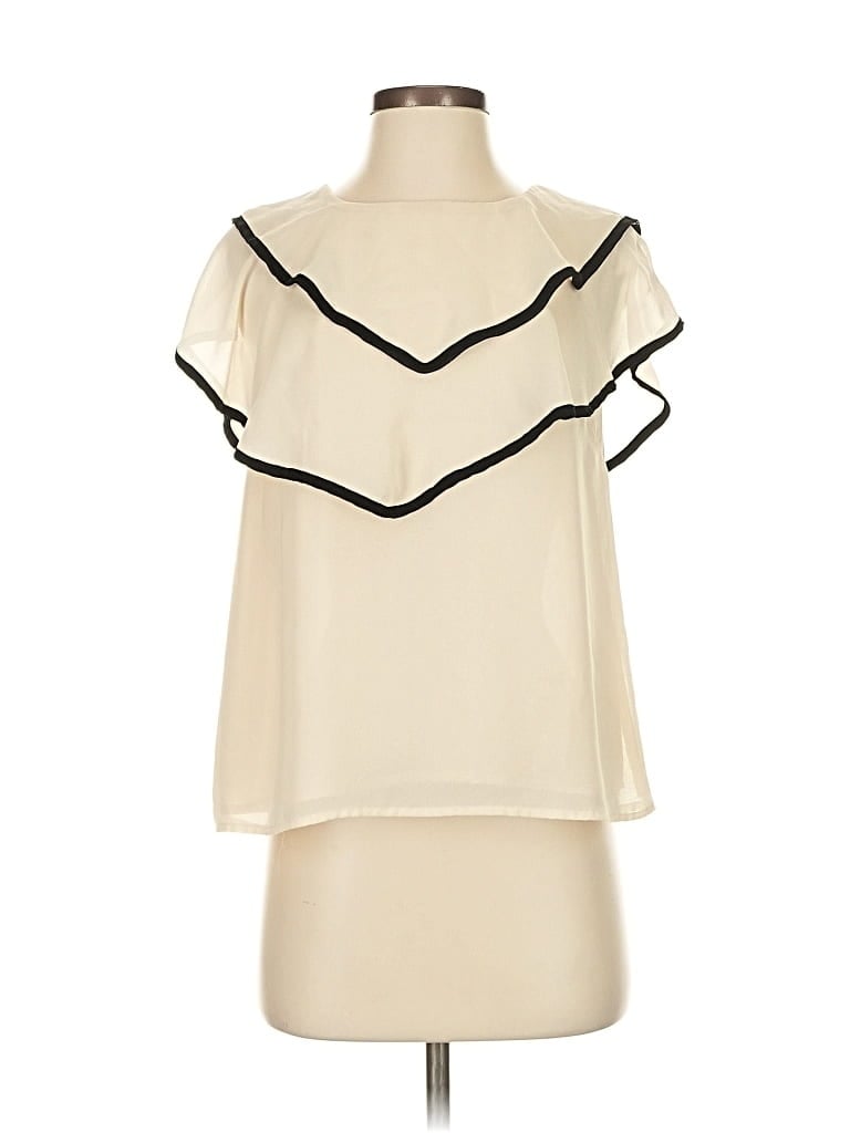 HARLYN Pre-owned Sleeveless Blouse In White