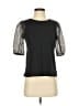 Sanctuary Black Short Sleeve Top Size S - photo 1