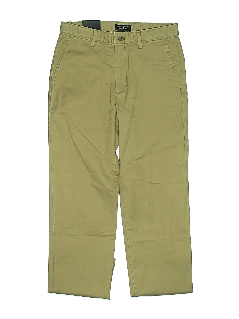 Pre-owned Banana Republic Kids' Khaki Pant In Green