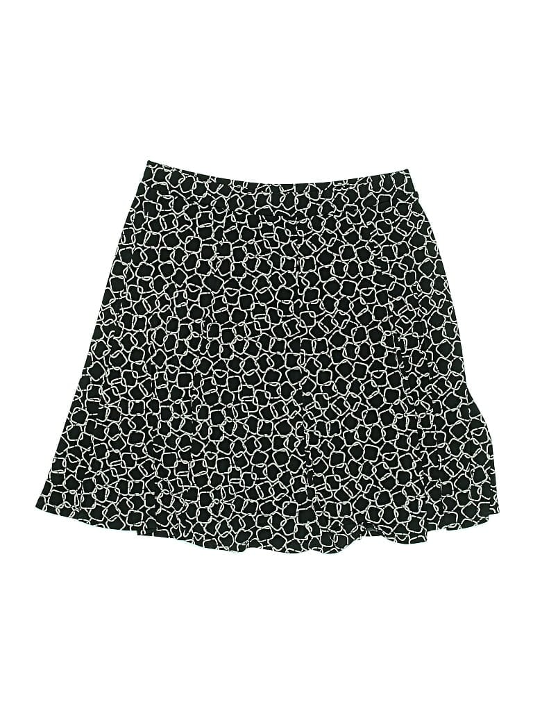 Pre-owned Susan Graver Casual Skirt In Black