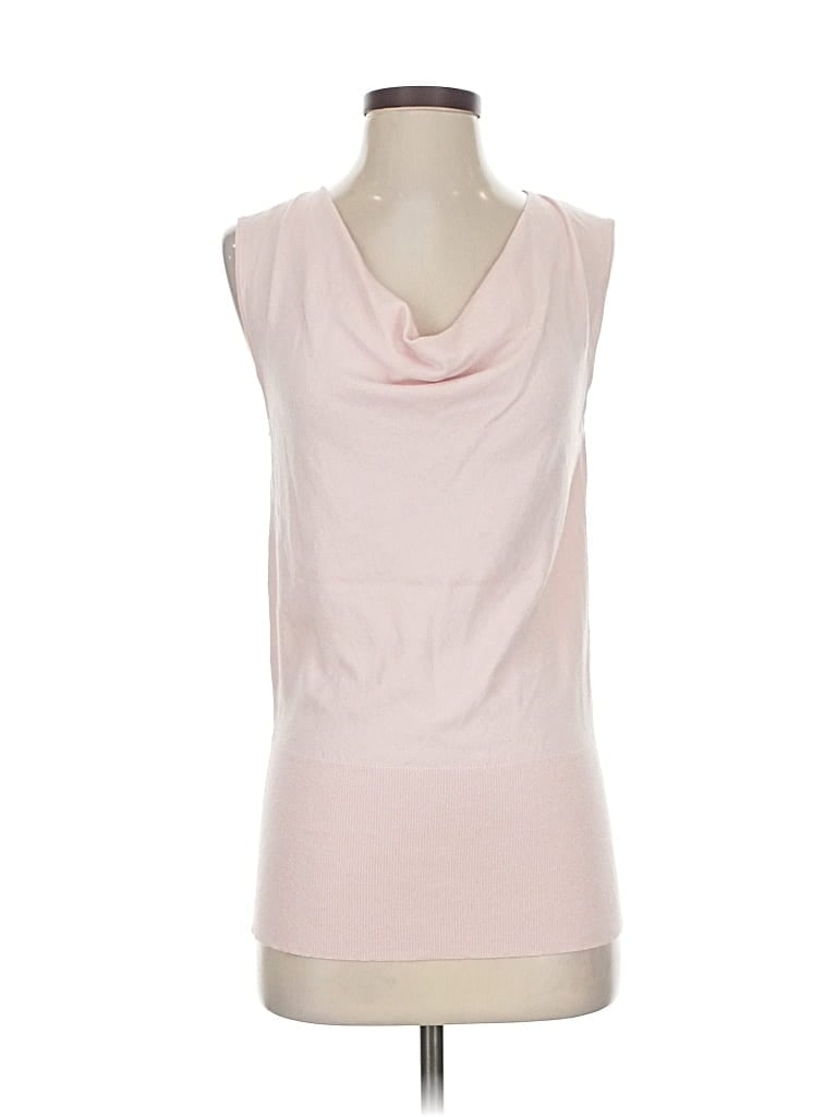 Click to view more detailed imagery on our partner's website Pre-owned Ann Taylor Sleeveless T-shirt In Pink