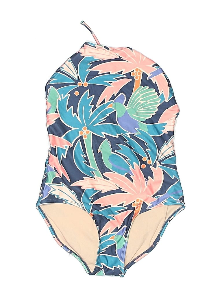 TEA Pre-owned Kids' One Piece Swimsuit In Blue