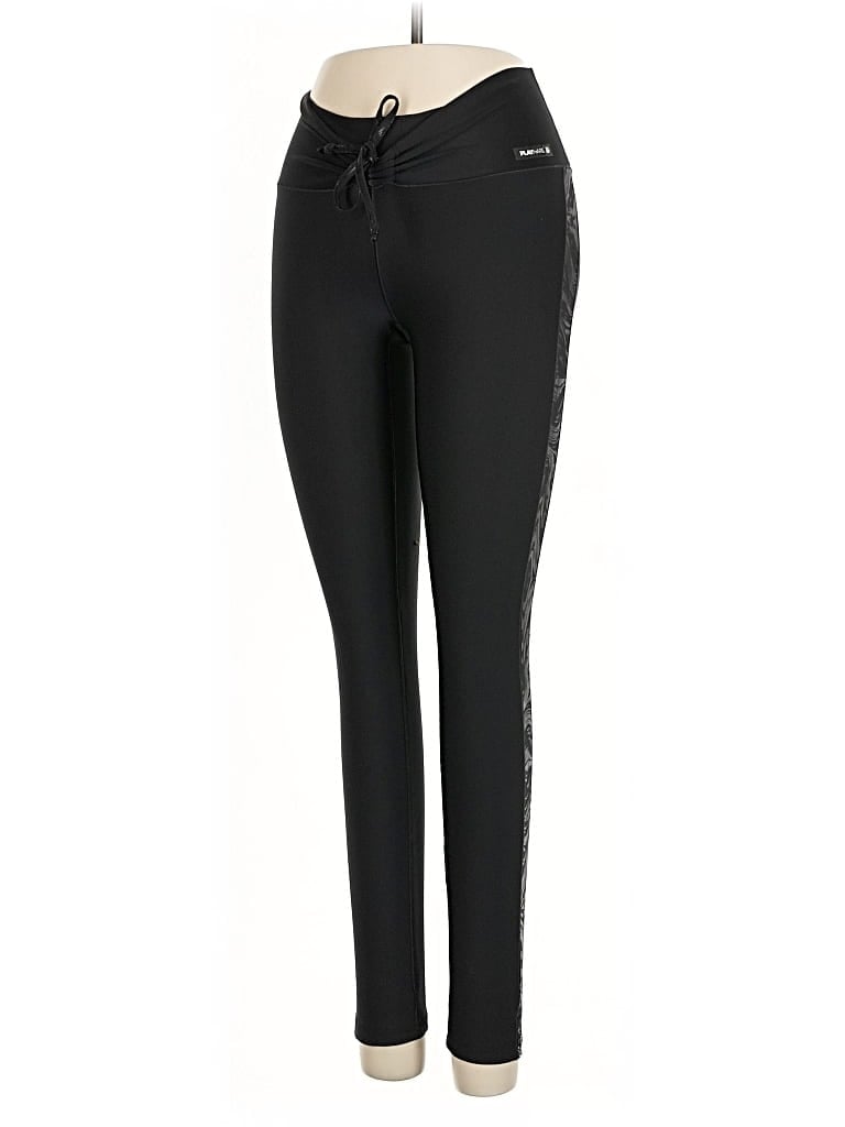 Pre-owned Assorted Brands Active Pants In Black