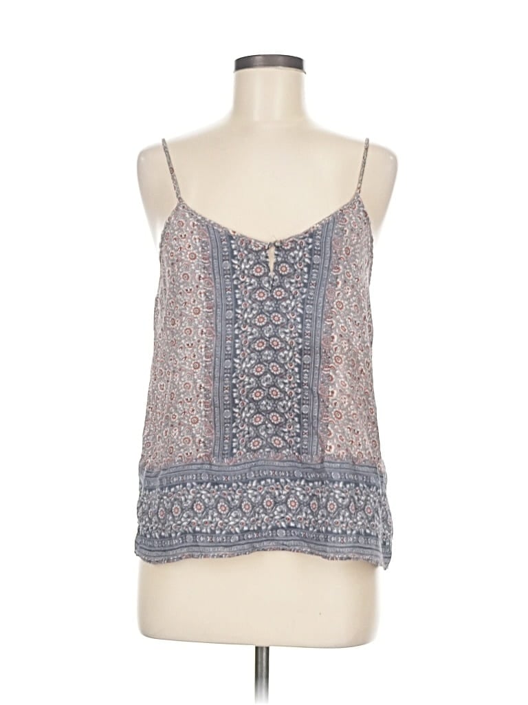 Click to view more detailed imagery on our partner's website Pre-owned American Eagle Outfitters Tank Top Blue Halter Neckline Tops