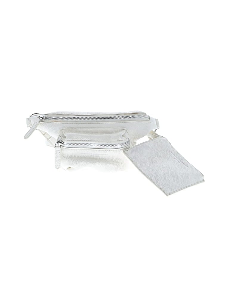 Click to view more detailed imagery on our partner's website Pre-owned Brandon Blackwood Belt Bag In White